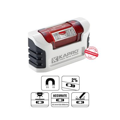 KAPRO SMARTY 946 Mini vaterpas 10 cm med OPTIVISION, magnet og bælteclips